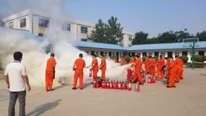 Informe de UN simulacro de incendio en henan zhongzheng precision bearing co., LTD